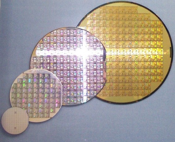 Semiconductor wafer sizes
